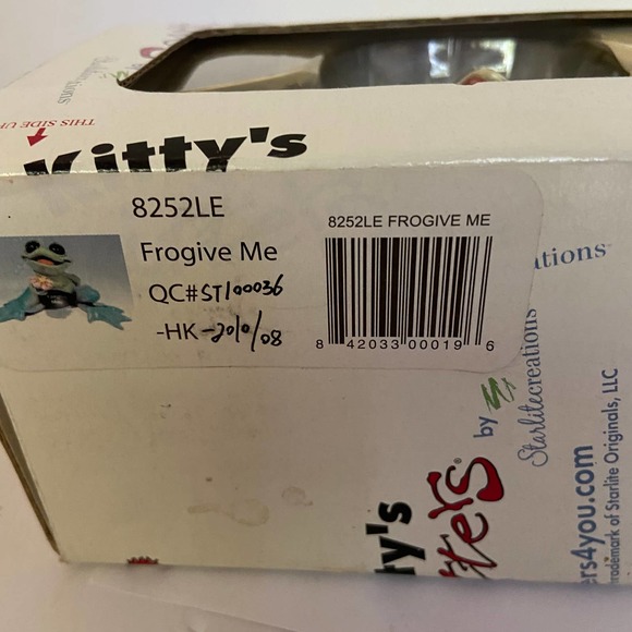 Kitty's Critters Forgive Me 8252LE NIB Battery Lights Up - Picture 6 of 8